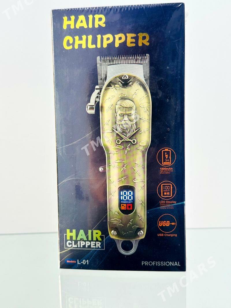 saç maşynka hair chlepper - 8 мкр - img 2
