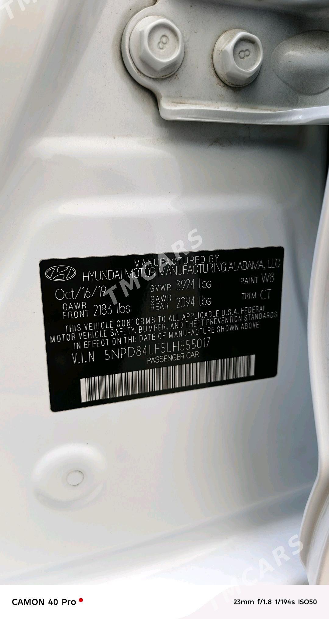 Hyundai Elantra 2019 - 210 000 TMT - Aşgabat - img 9