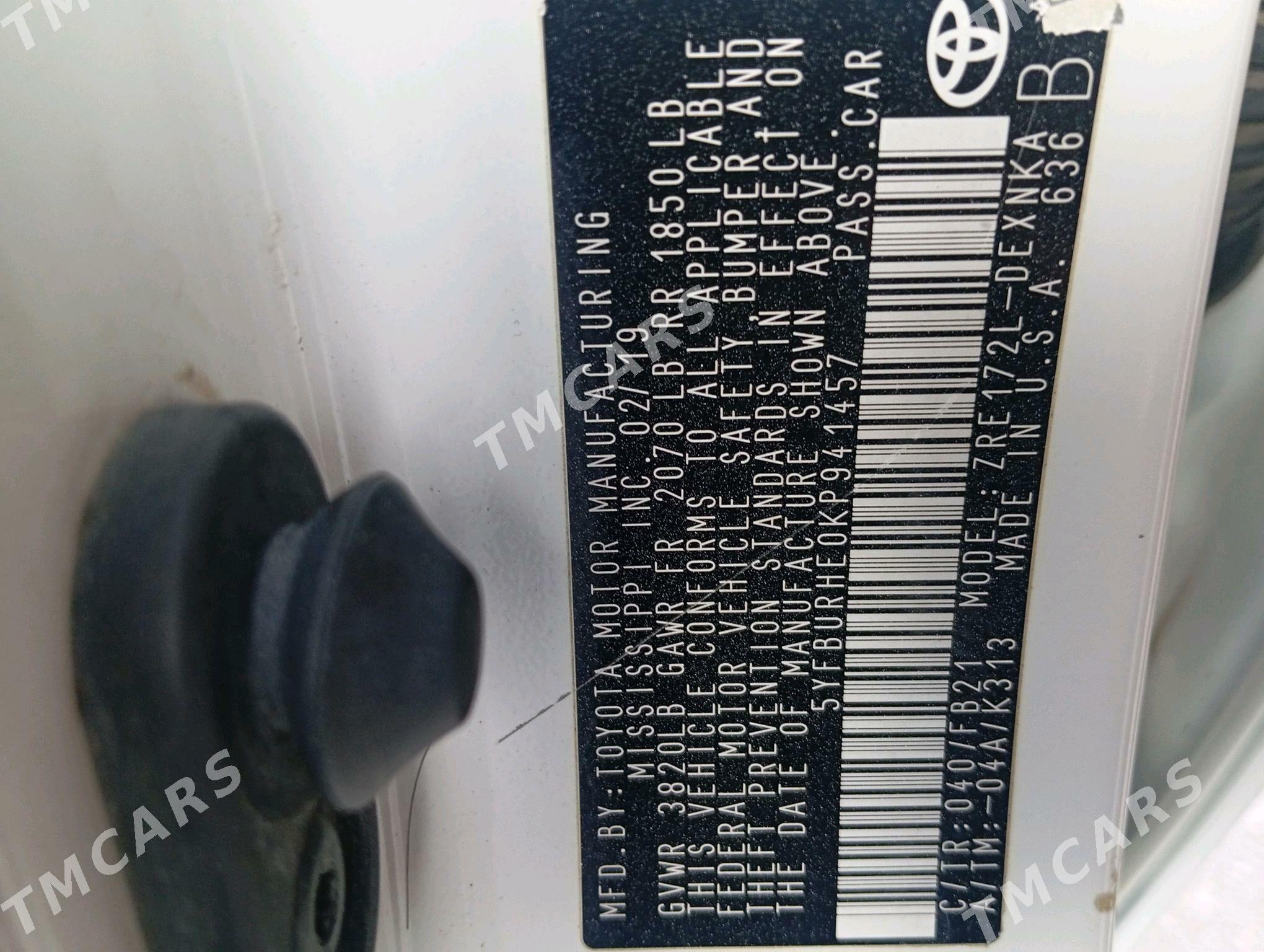 Toyota Corolla 2019 - 225 000 TMT - Aşgabat - img 6