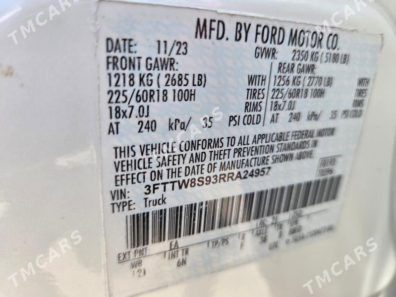 Ford Maverick 2024 - 370 000 TMT - Мары - img 6