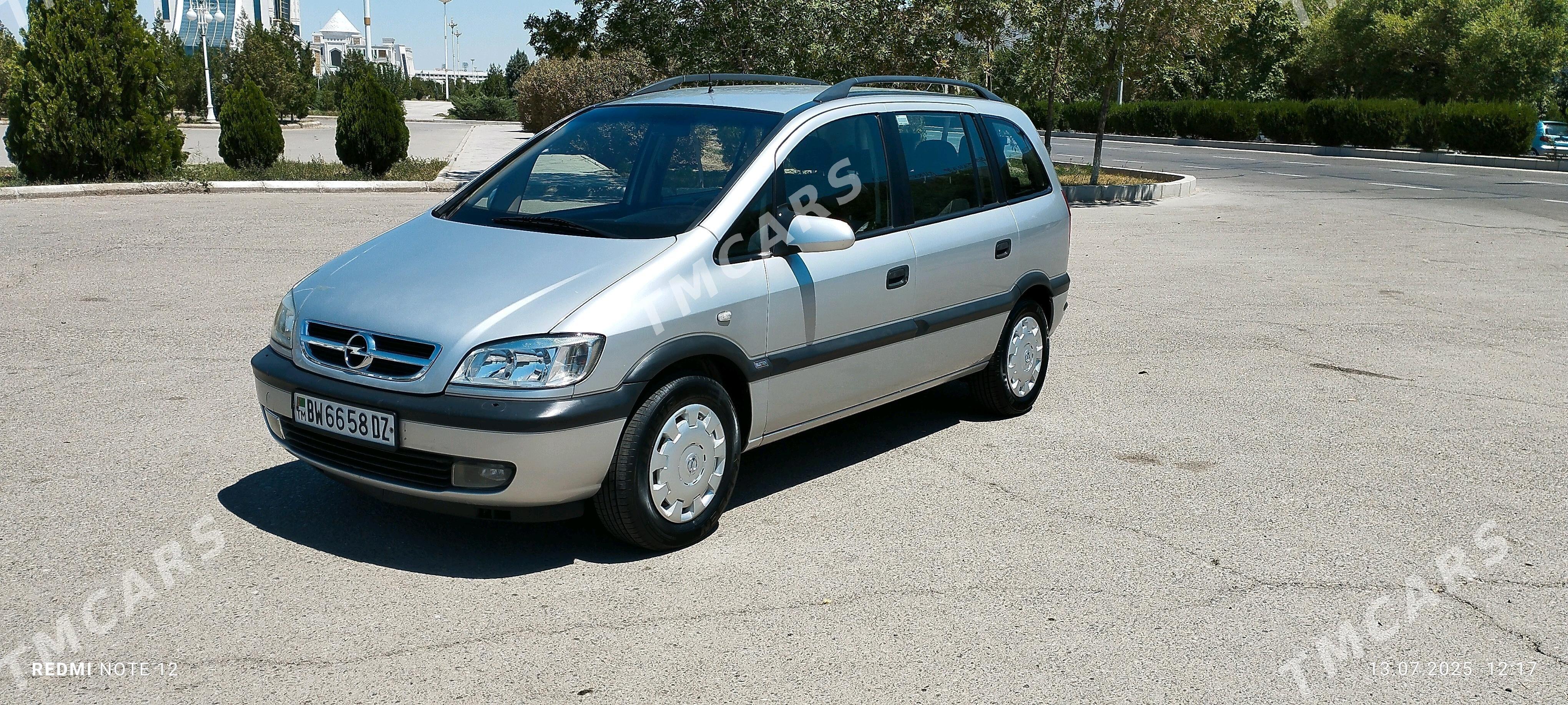 Opel Zafira 2002 - 110 000 TMT - Дашогуз - img 8