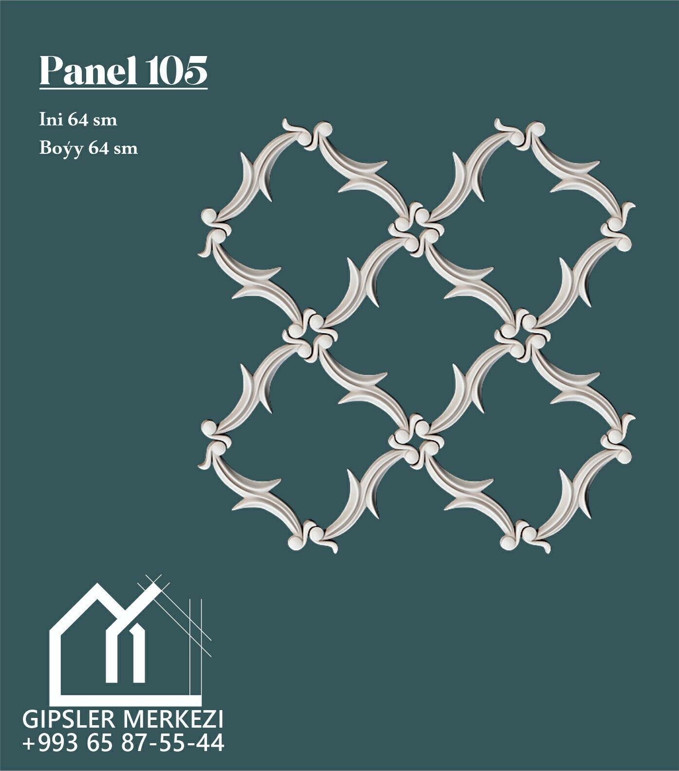 3d Panel gips/гипс - ул. Московская (10 йыл абаданчылык ш.) - img 6