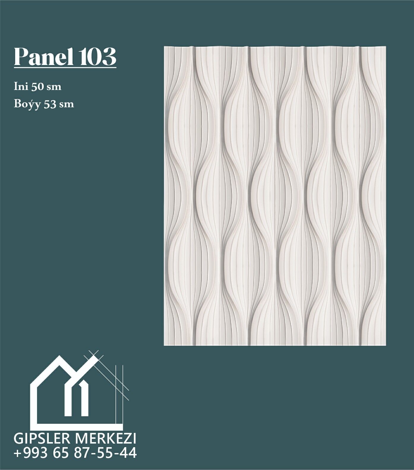3d Panel gips/гипс - ул. Московская (10 йыл абаданчылык ш.) - img 5