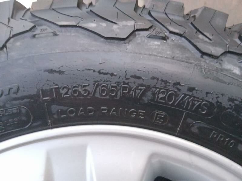 Teker diska 265/65 R17 11 000 TMT - 11 мкр - img 3