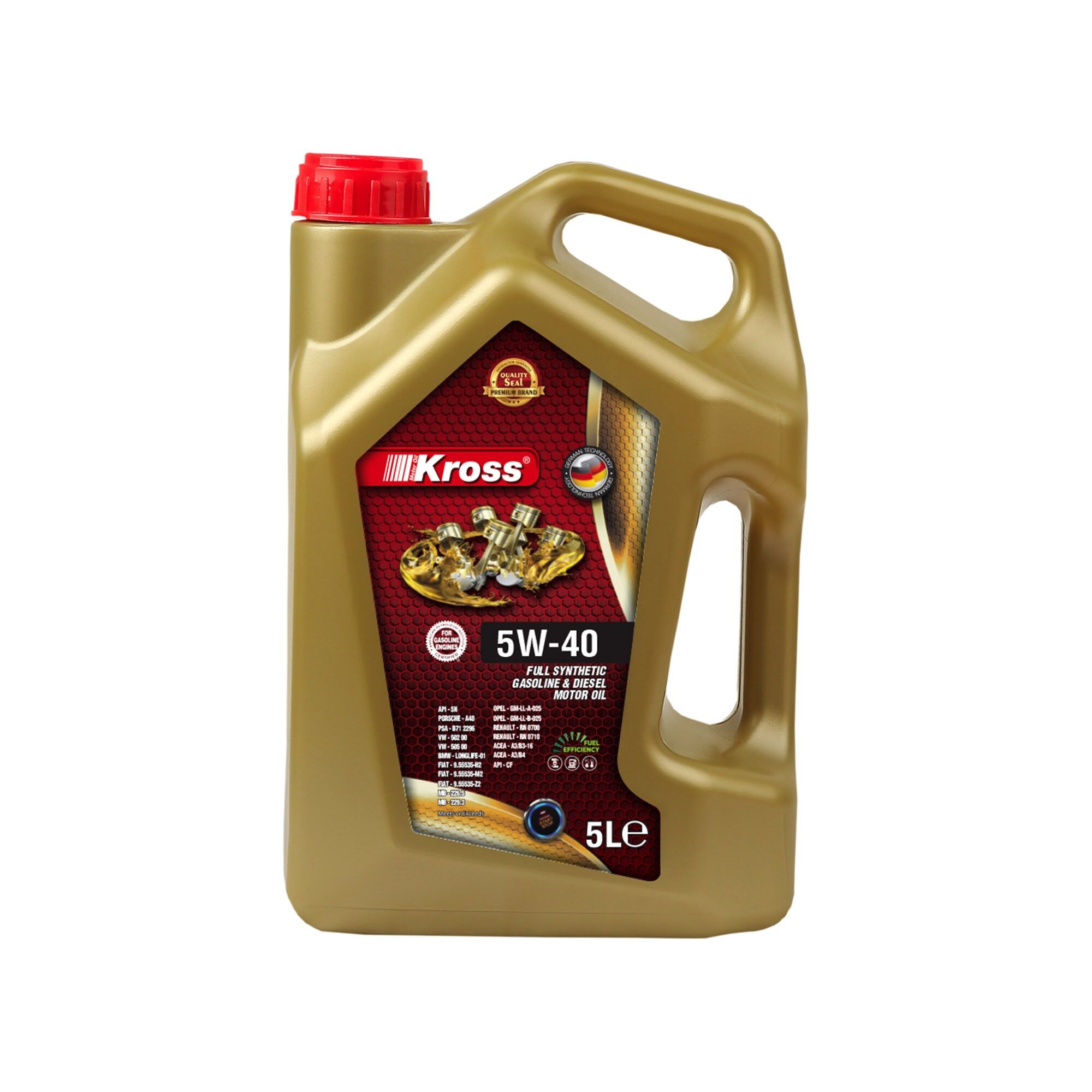 KROSS MOTOR OIL 5W40 5L 650 TMT - Aşgabat - img 2