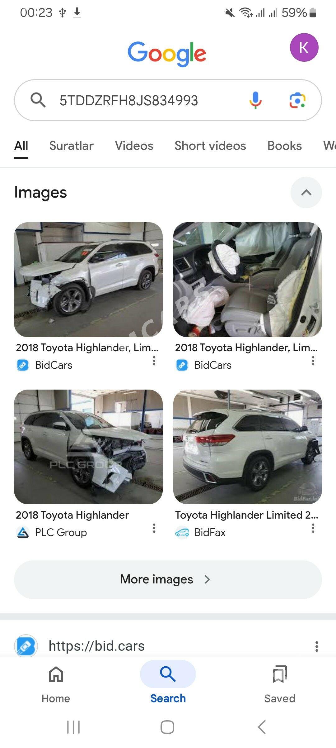 Toyota Highlander 2019 - 600 000 TMT - Aşgabat - img 4