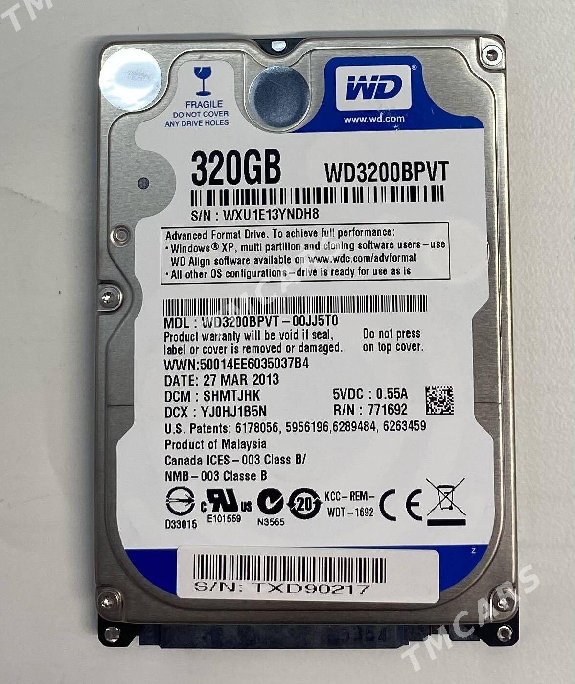 hdd nout 320GB 100% saglyk - Дашогуз - img 3
