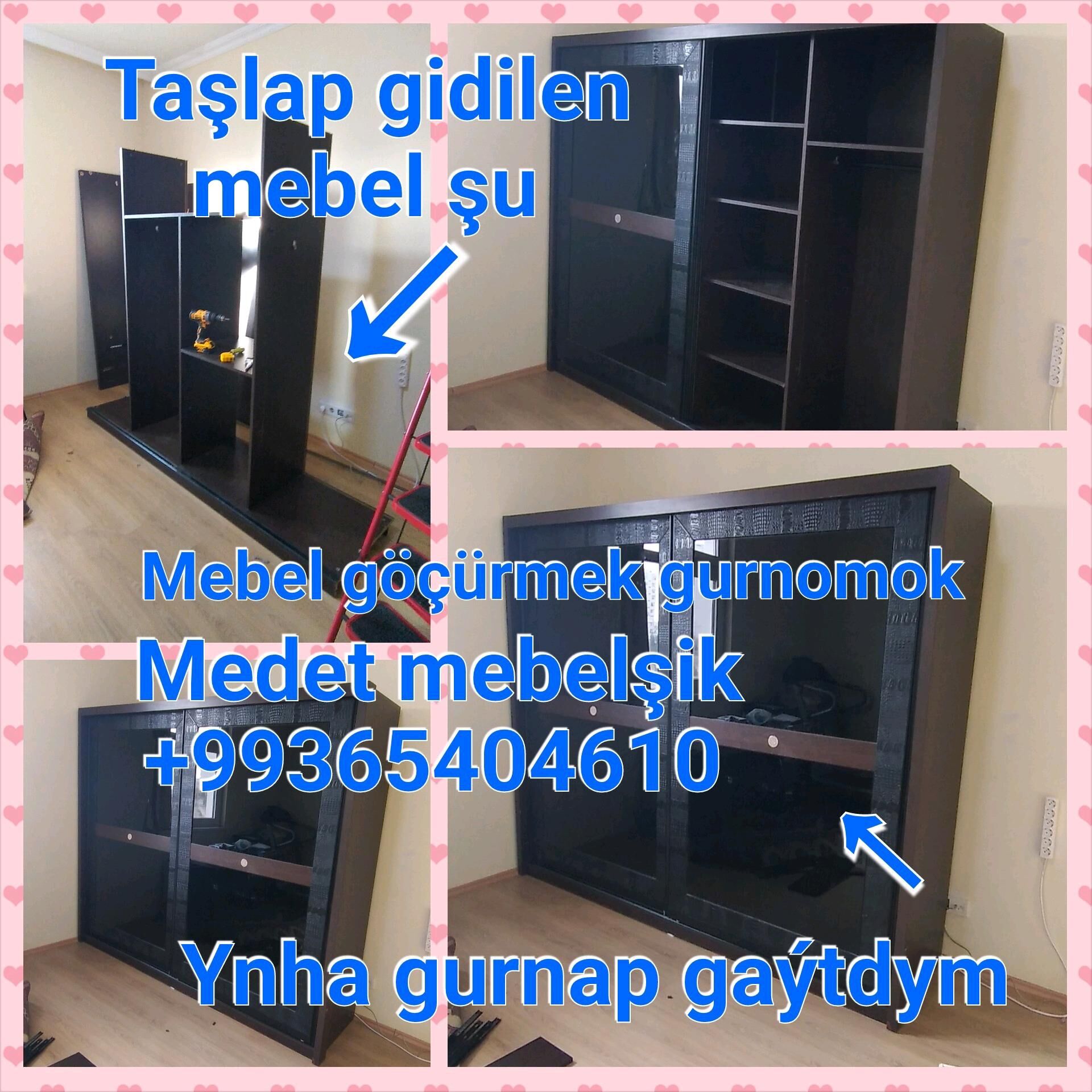 Mebel gocurmek sokmek duzmek - Aşgabat - img 8