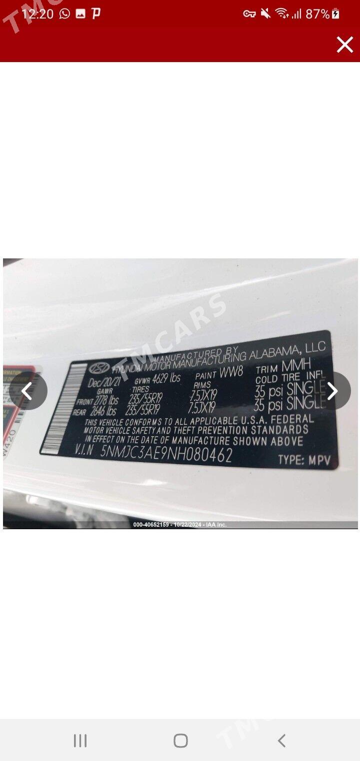 Hyundai Tucson 2022 - 365 000 TMT - Ашхабад - img 10