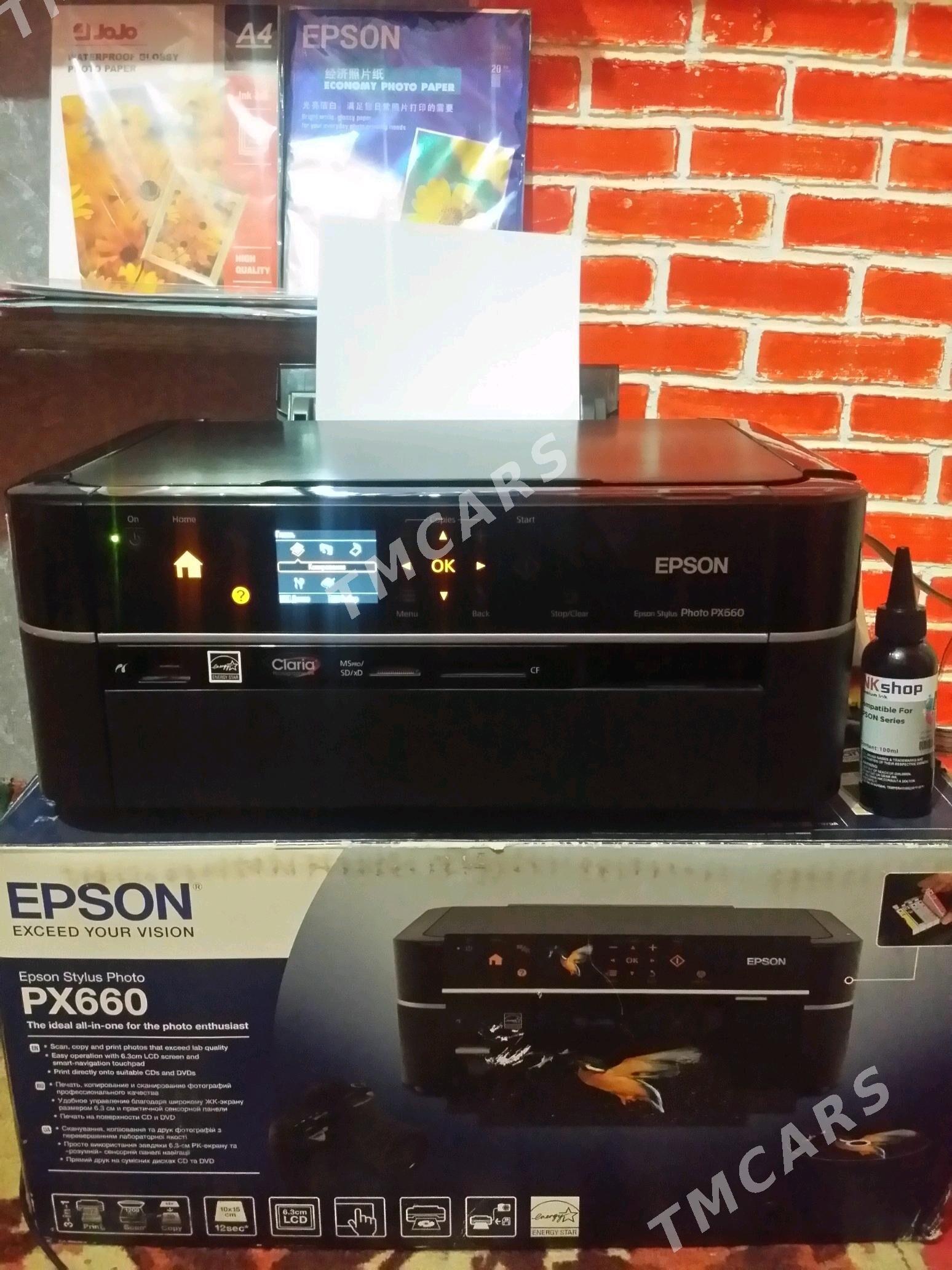 ARASSA EPSON TX650 PRINTER  - Ашхабад - img 2