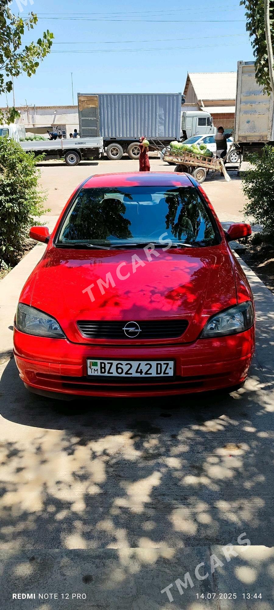 Opel Astra 1999 - 65 000 TMT - Гурбансолтан Едже - img 2