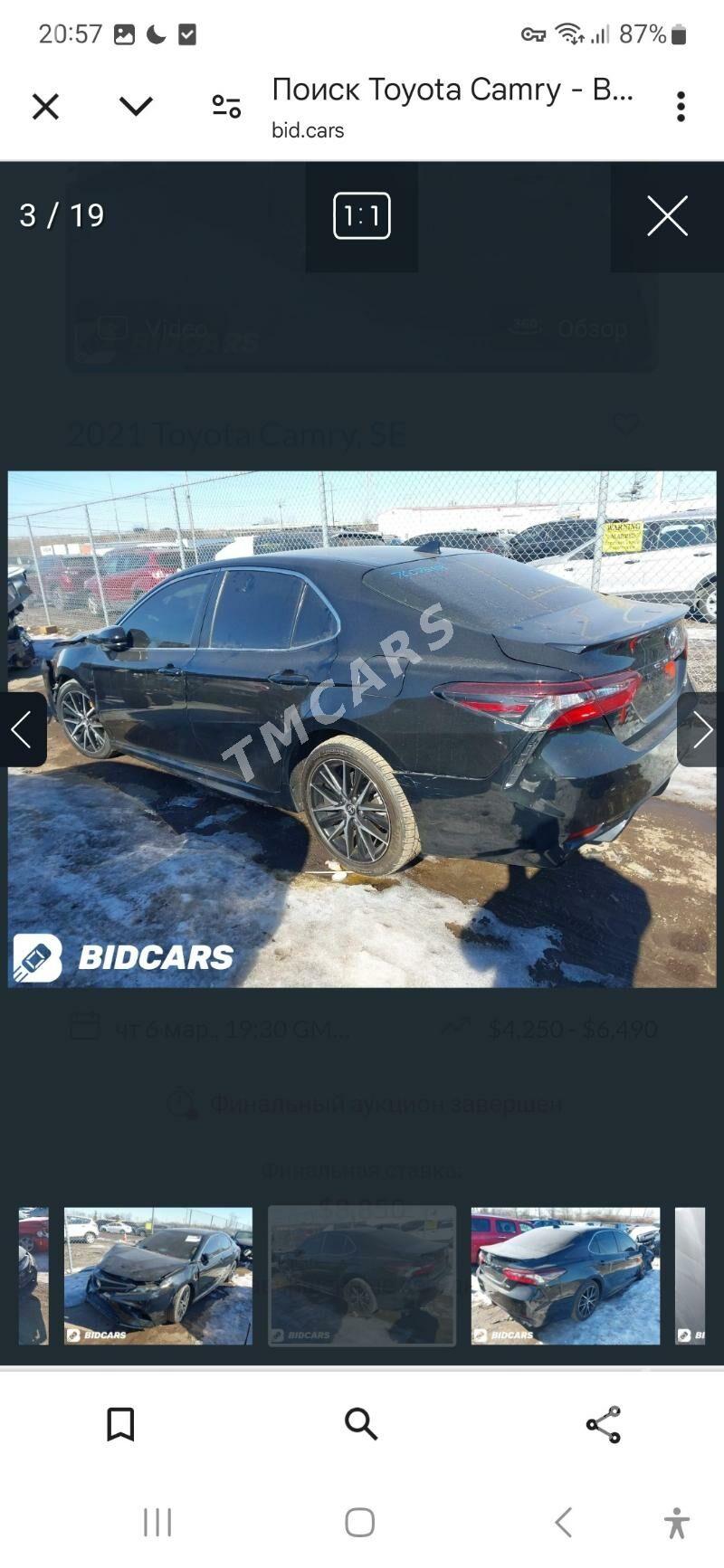 Toyota Camry 2020 - 207 000 TMT - Мары - img 10