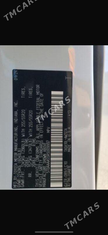 Toyota Grand Highlander 2024 - 835 000 TMT - Mary - img 7