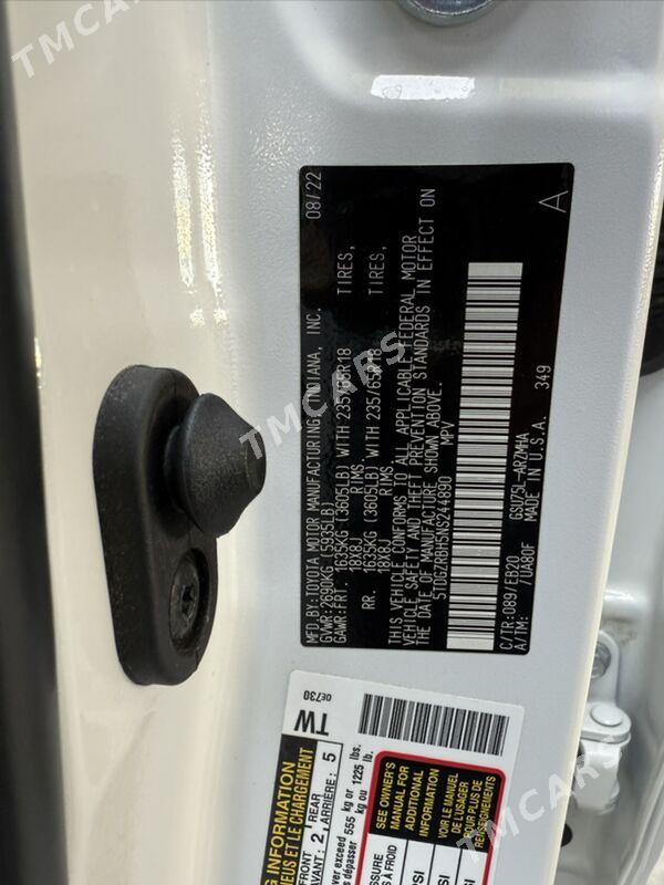 Toyota Highlander 2022 - 530 000 TMT - Mary - img 3