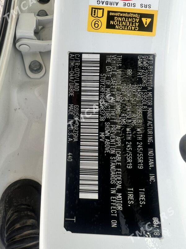 Toyota Highlander 2019 - 520 000 TMT - Mary - img 9