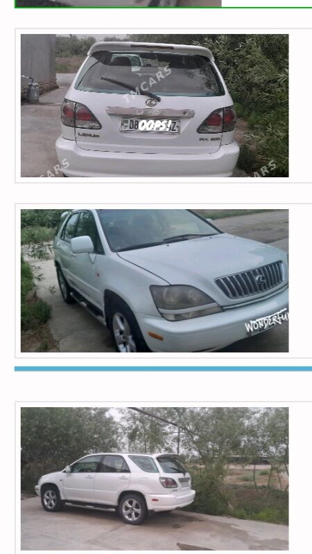 Lexus RX 300 1999 - 160 000 TMT - Болдумсаз - img 3