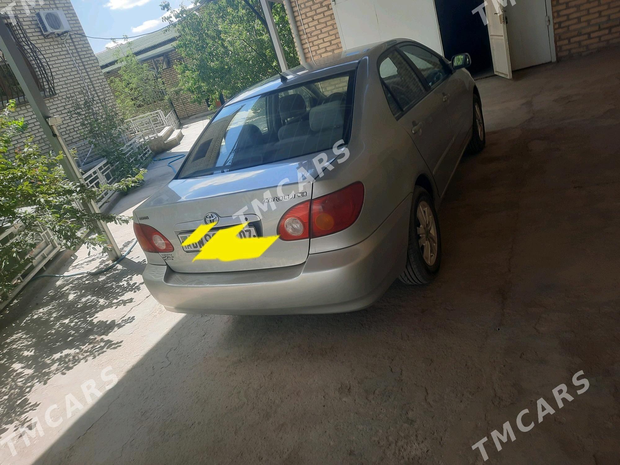 Toyota Corolla 2003 - 120 000 TMT - Daşoguz - img 4