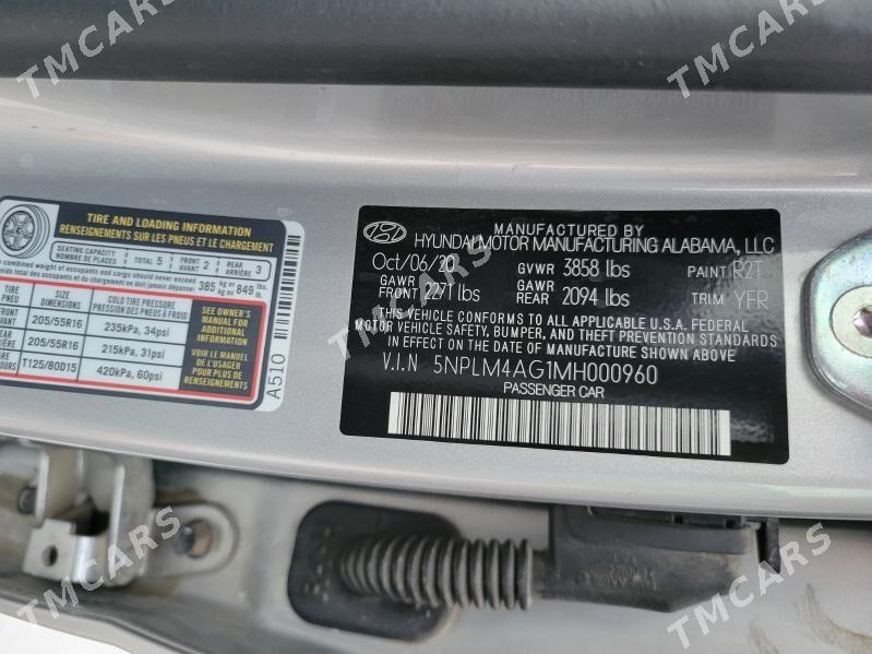 Hyundai Elantra 2020 - 225 000 TMT - ул. Подвойского (Битарап Туркменистан шаёлы) - img 2