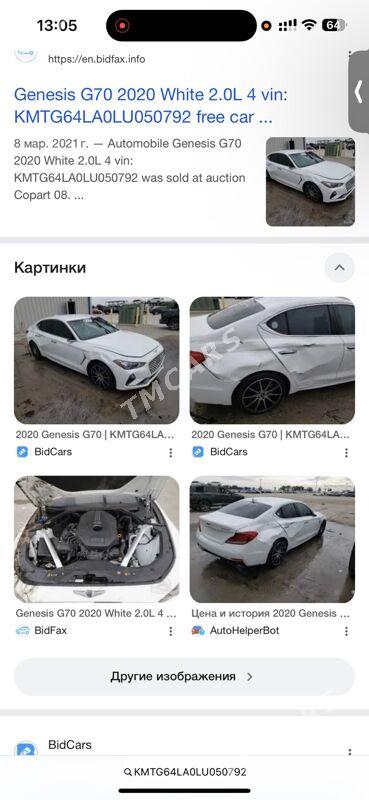 Genesis G70 2020 - 370 000 TMT - Туркменабат - img 7
