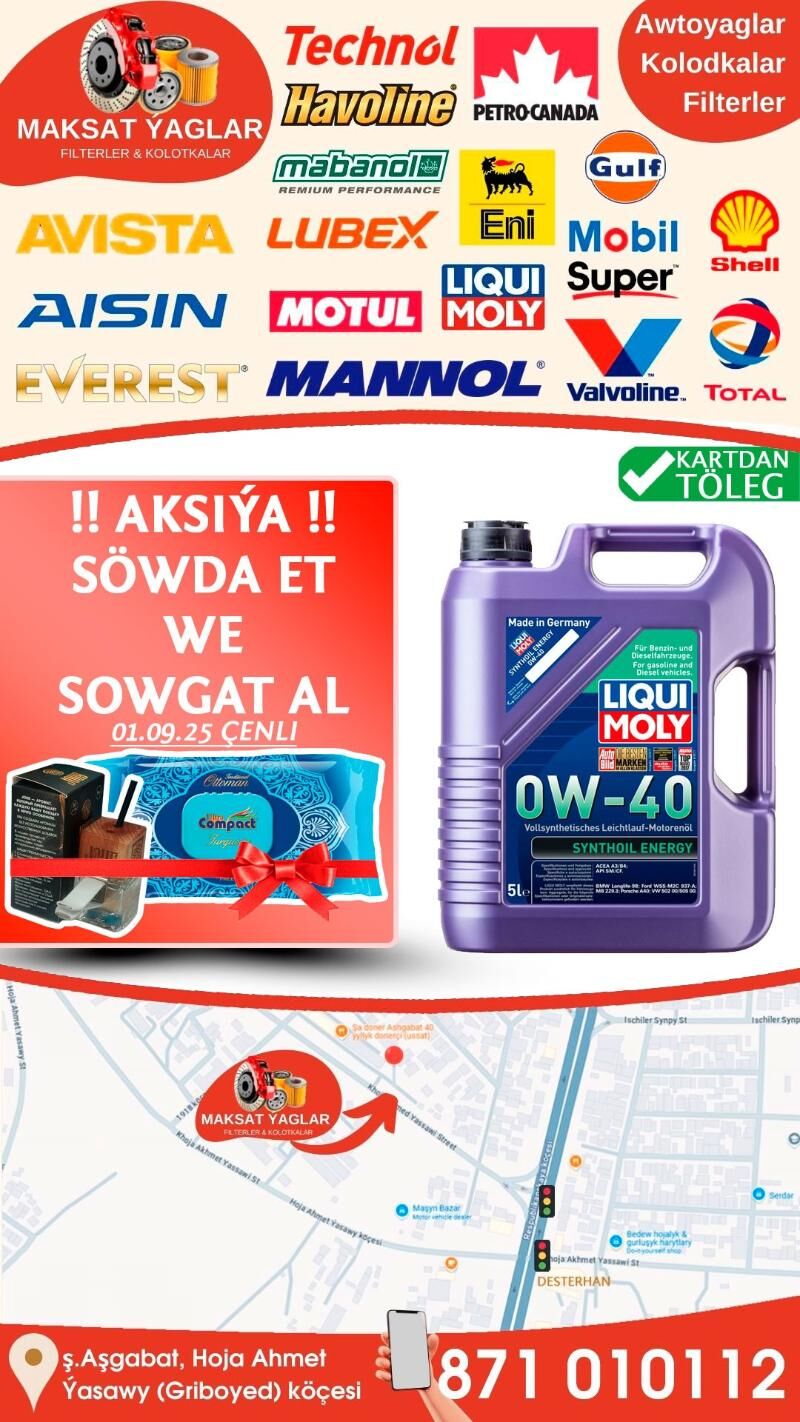 💥LIQUI MOLY YAG AKSIYA🎁 - Aşgabat - img 4