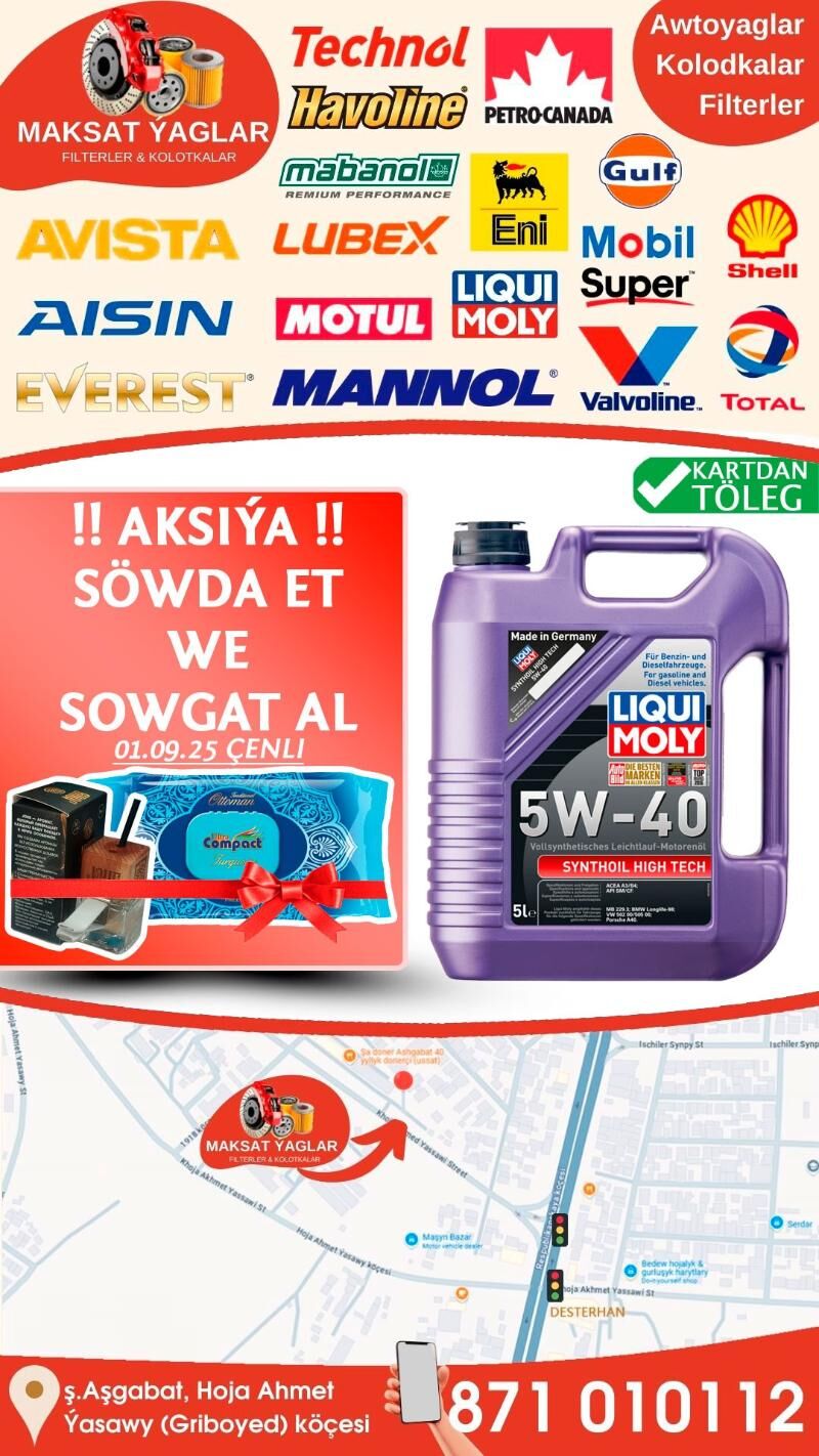 💥LIQUI MOLY YAG AKSIYA🎁 - Aşgabat - img 2