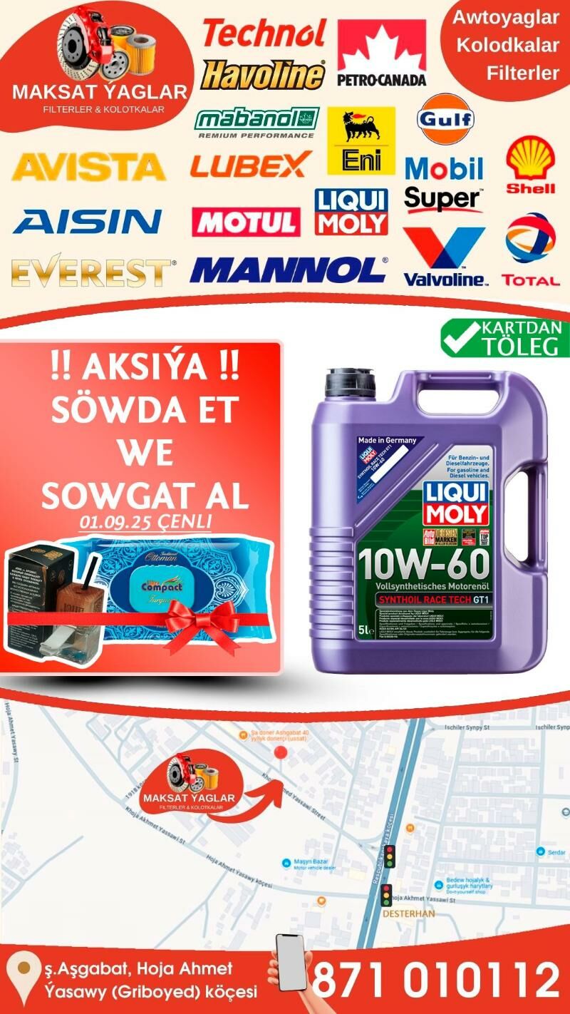 💥LIQUI MOLY YAG AKSIYA🎁 - Aşgabat - img 5