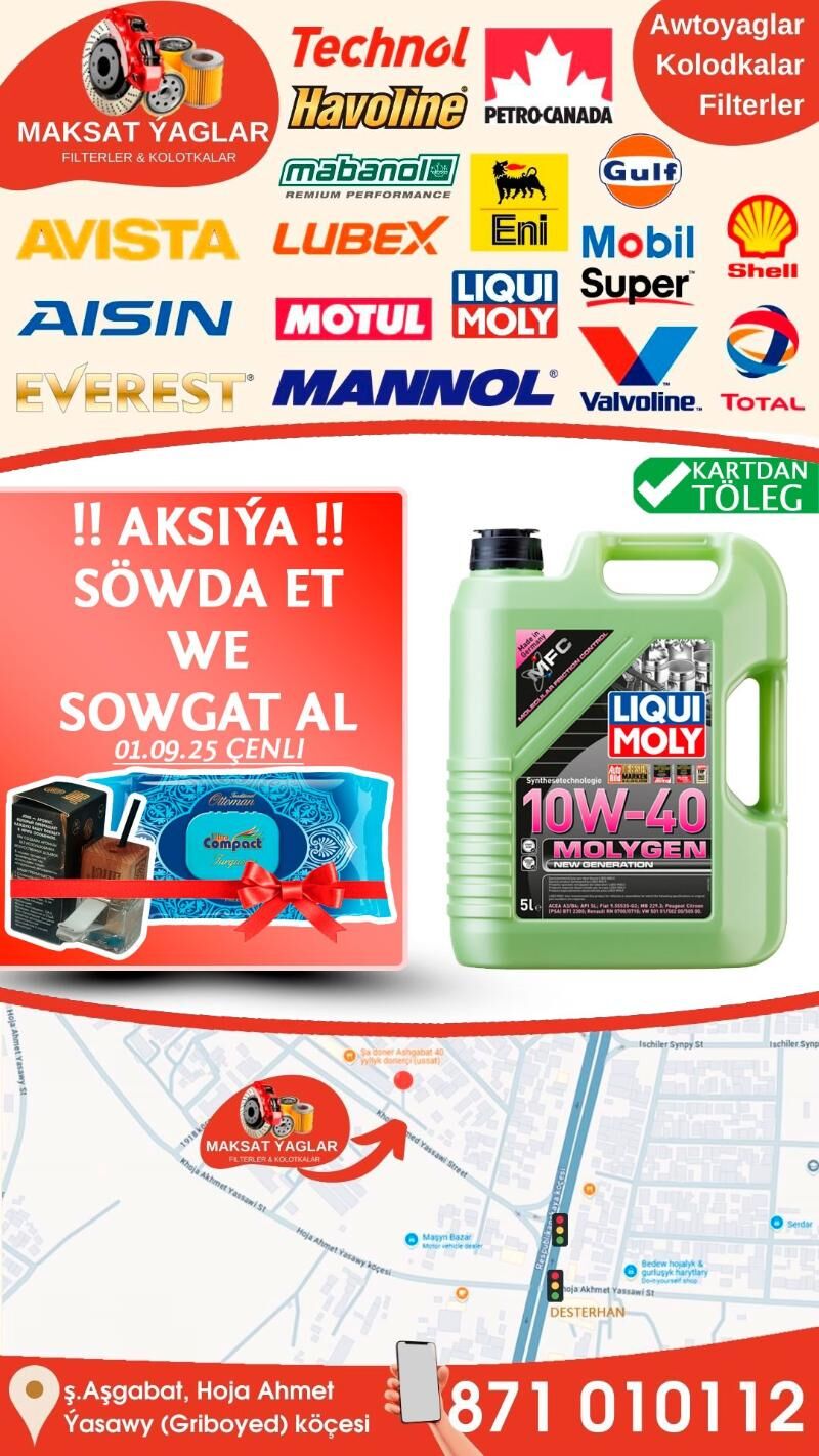 💥LIQUI MOLY YAG AKSIYA🎁 - Aşgabat - img 3