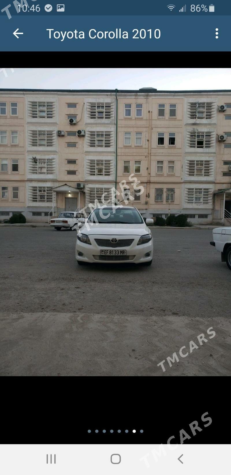 Toyota Corolla 2010 - 128 000 TMT - Мары - img 4