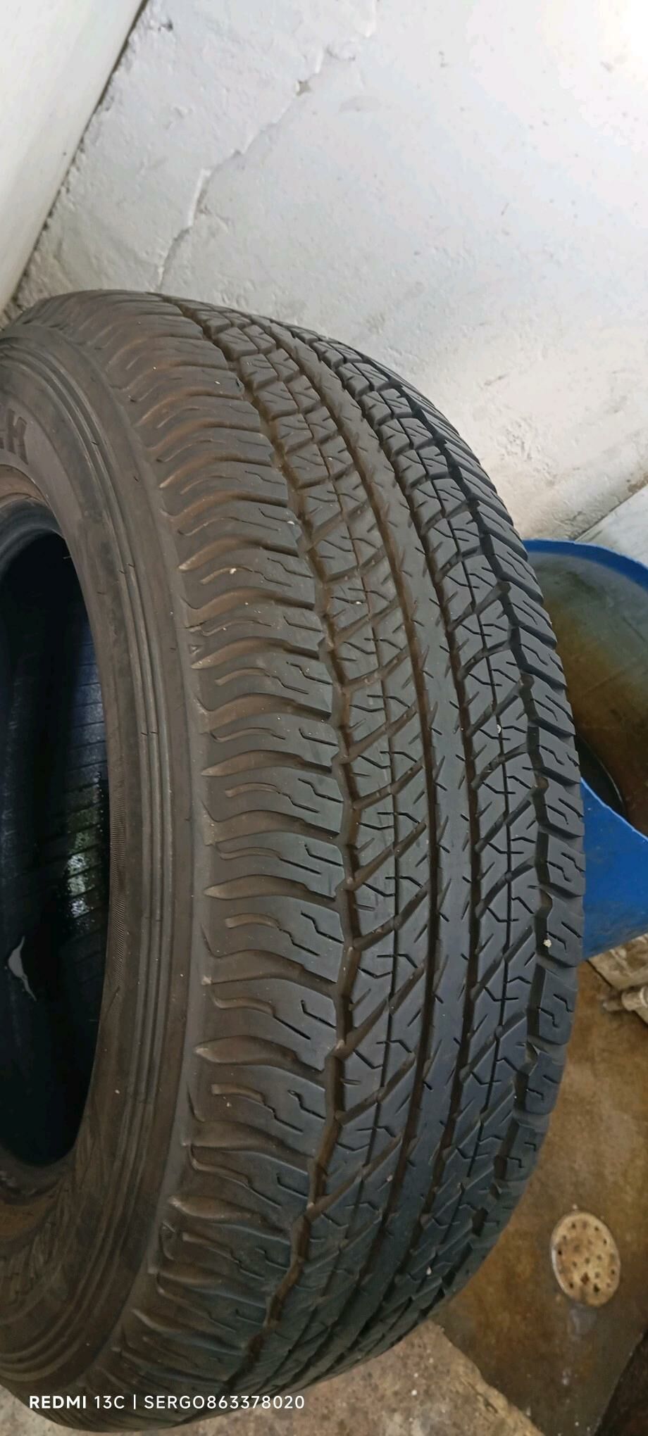 265 65 17 DUNLOP 1 000 TMT - Bedew - img 1