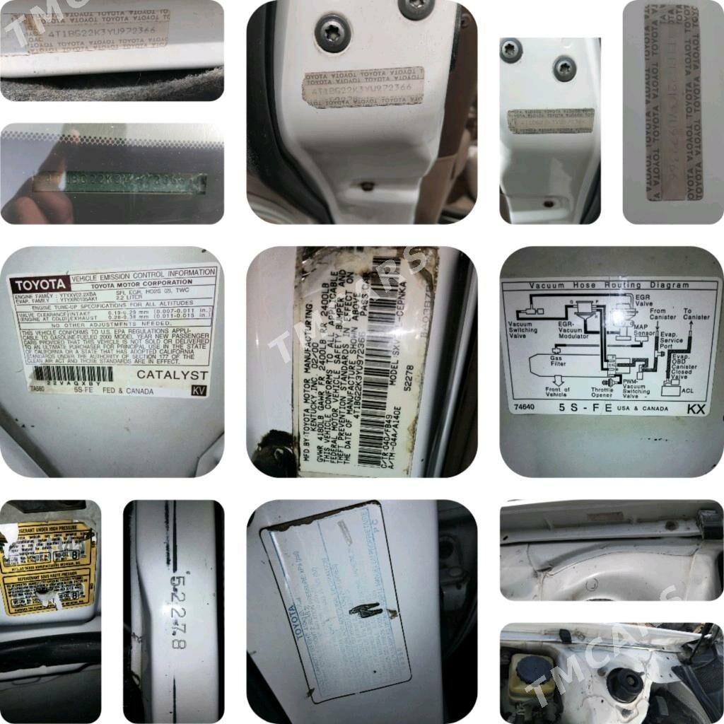 Toyota Camry 2000 - 155 000 TMT - Türkmenbaşy etr. - img 8
