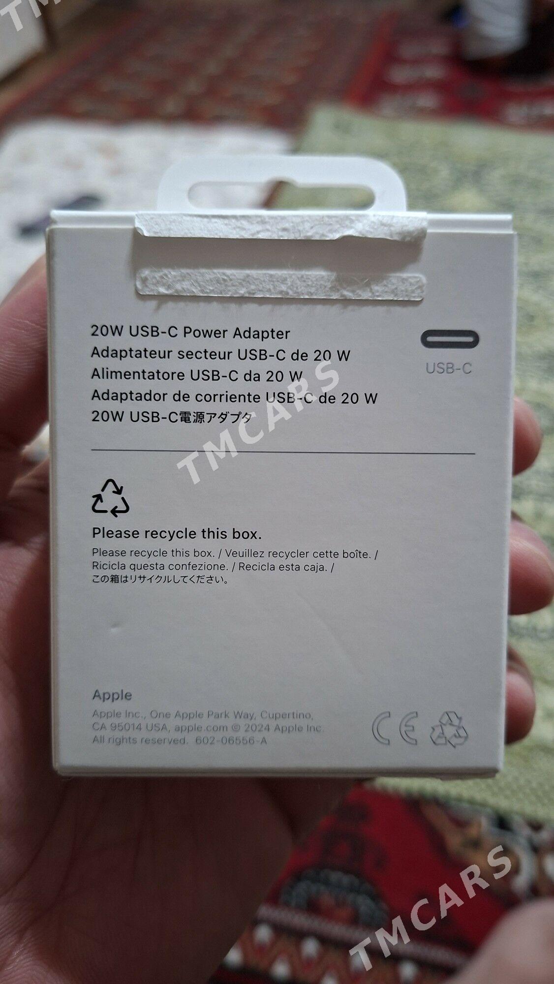 Iphone zaryadnik original - Ашхабад - img 2