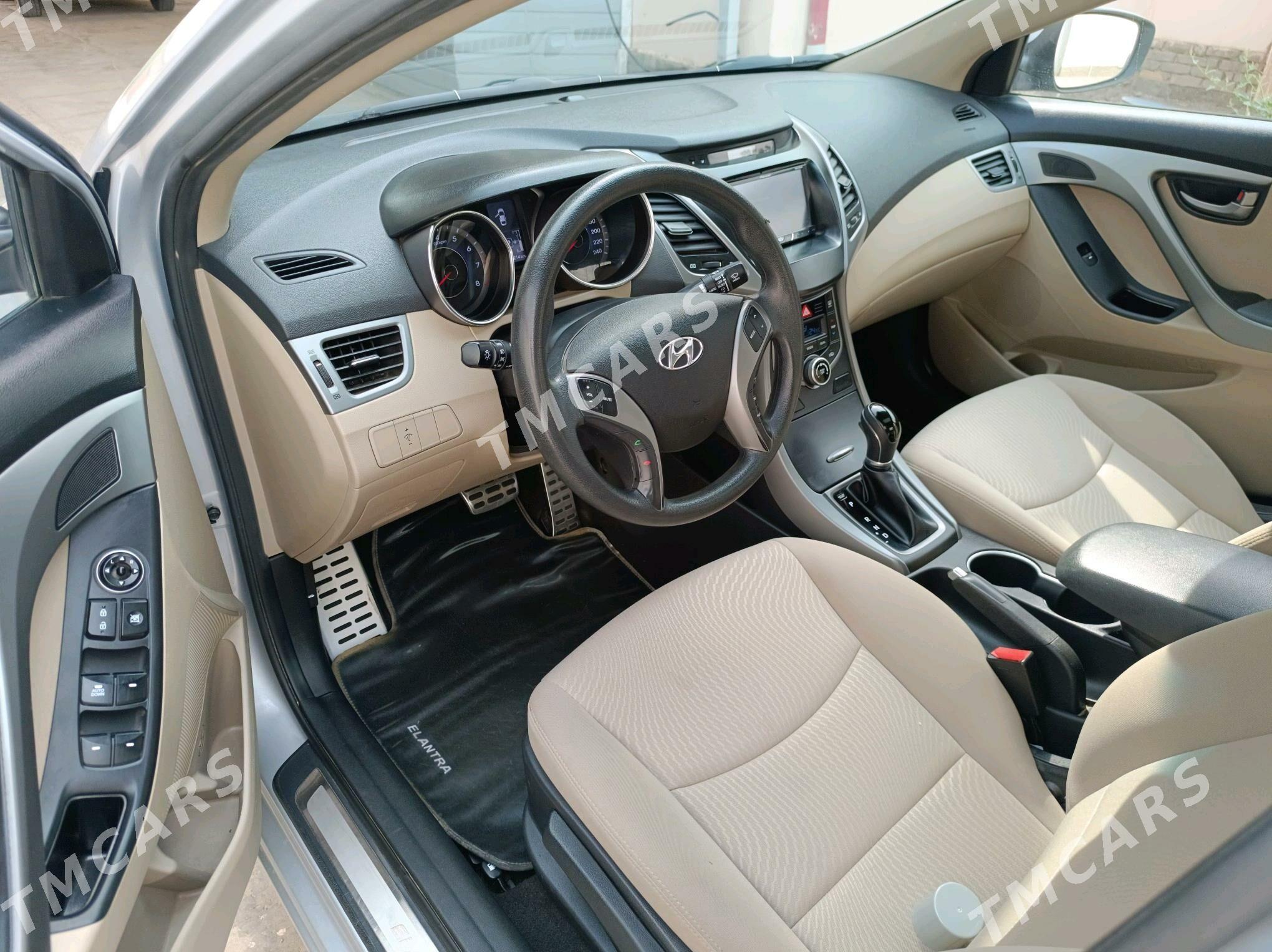 Hyundai Elantra 2014 - 185 000 TMT - Daşoguz - img 8