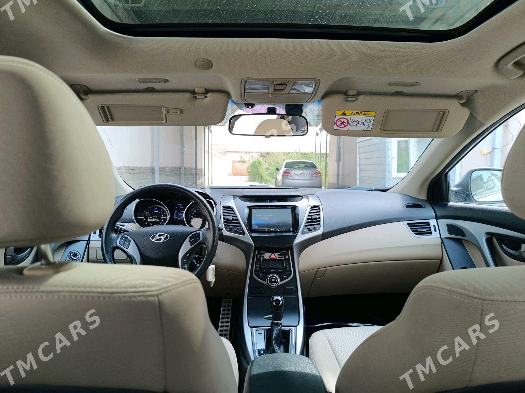 Hyundai Elantra 2014 - 185 000 TMT - Daşoguz - img 9