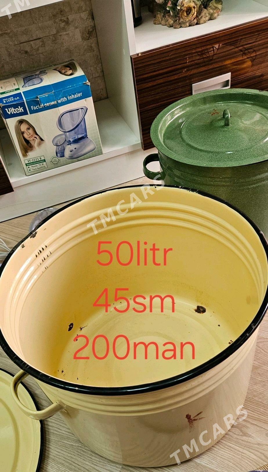Kastryul 30l 50lKastryul emal - Kim raýon - img 3