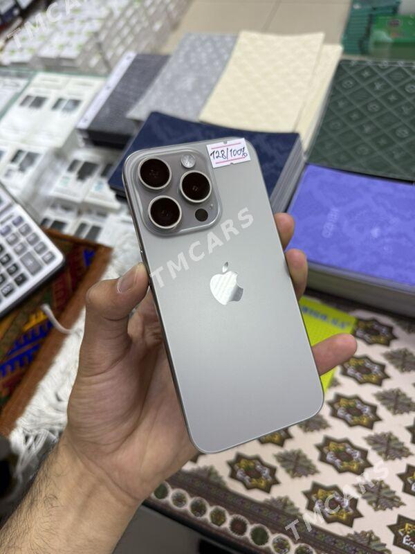 IPhone 15 pro 128GB 100% - Garaşsyzlygyň 15 ýyllygy Söwda Merkezi - img 2
