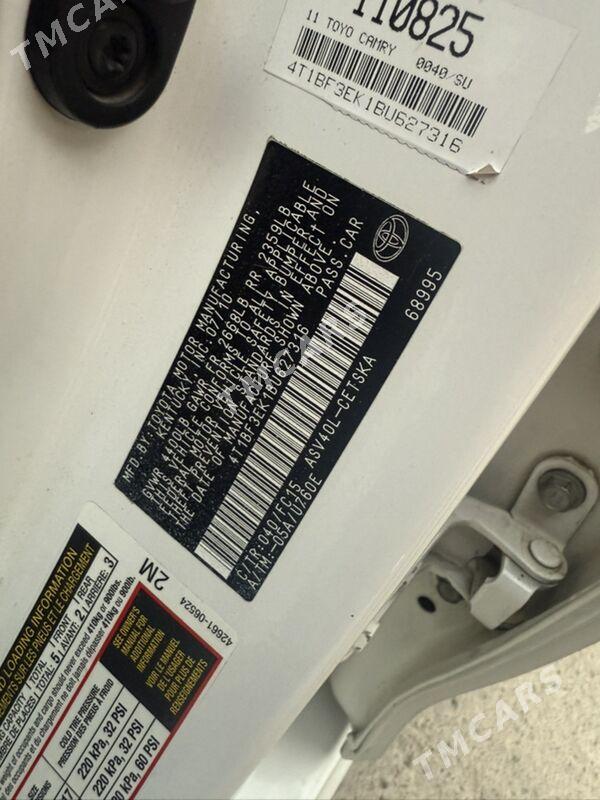 Toyota Camry 2011 - 210 000 TMT - Туркменбаши - img 4