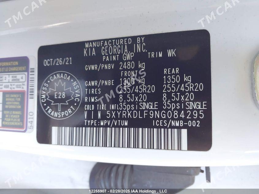 Kia Sorento 2022 - 295 000 TMT - Aşgabat - img 4