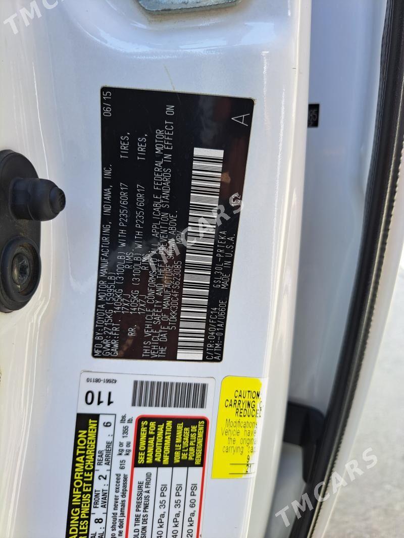 Toyota Sienna 2016 - 335 000 TMT - Ашхабад - img 2