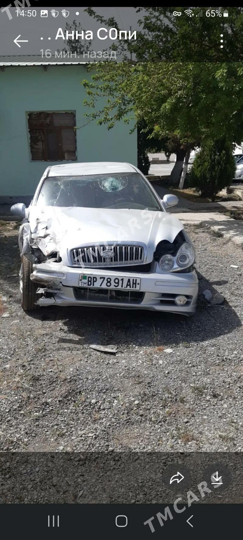Hyundai Sonata 2001 - 34 000 TMT - Гёкдепе - img 2