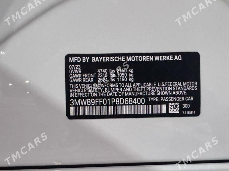 BMW 330 2023 - 750 000 TMT - Aşgabat - img 4