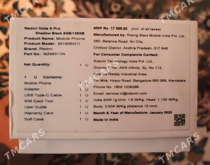 Redmi not 8 pro  6/128GB - 30 mkr - img 3