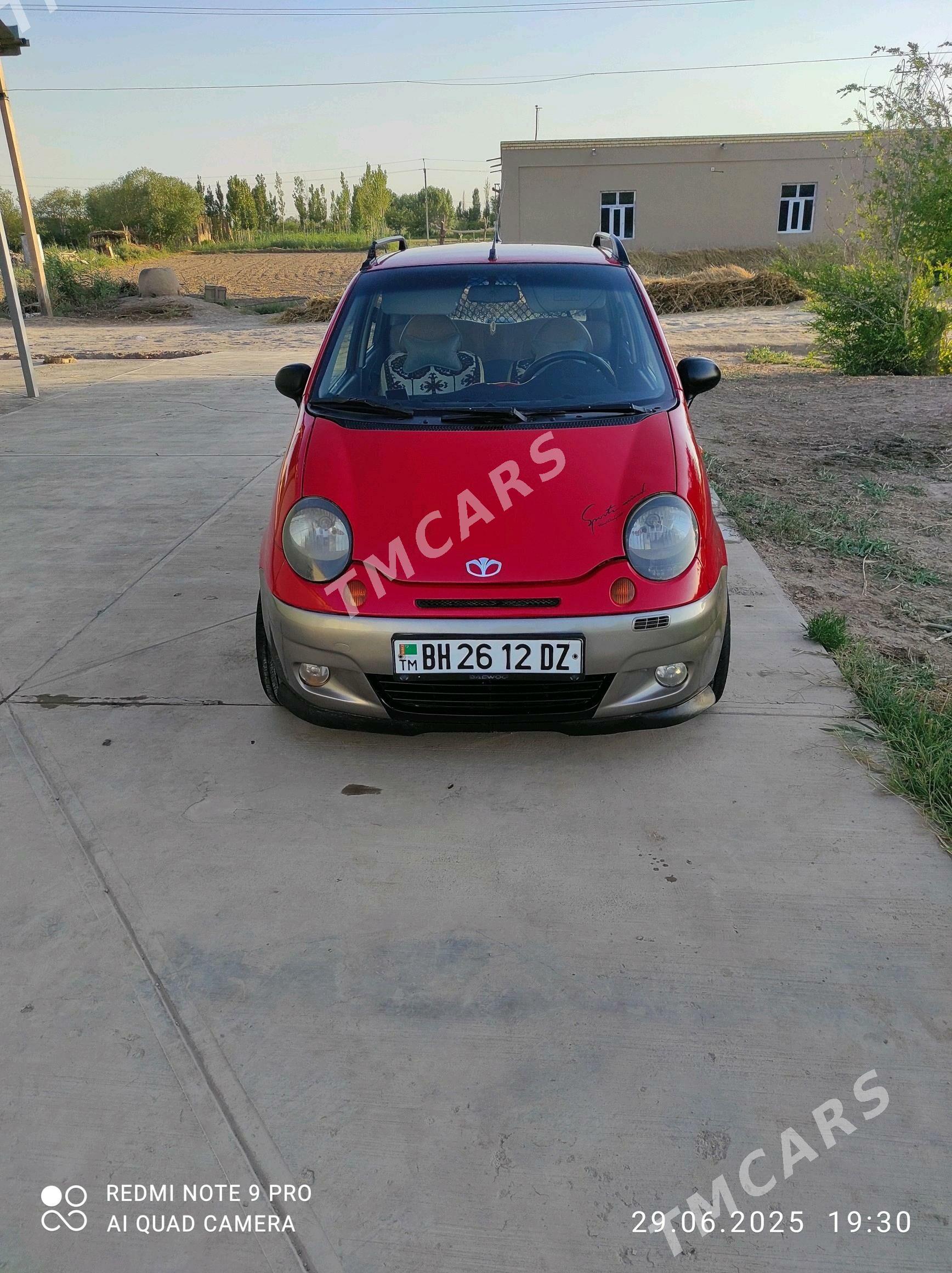 Daewoo Matiz 2002 - 45 000 TMT - Гурбансолтан Едже - img 2
