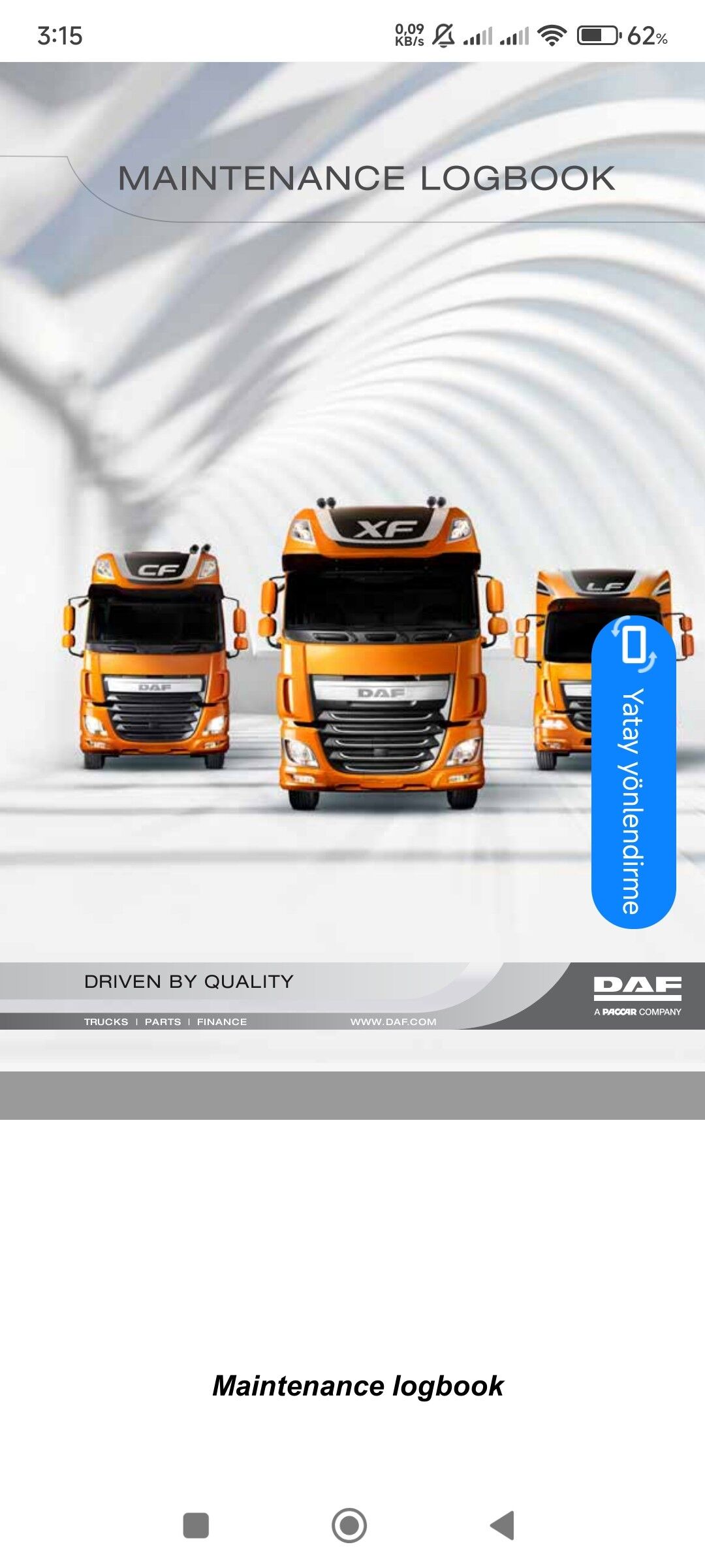 DAF 106 XF CF SHEMA 3 000 TMT - Gumdag - img 3