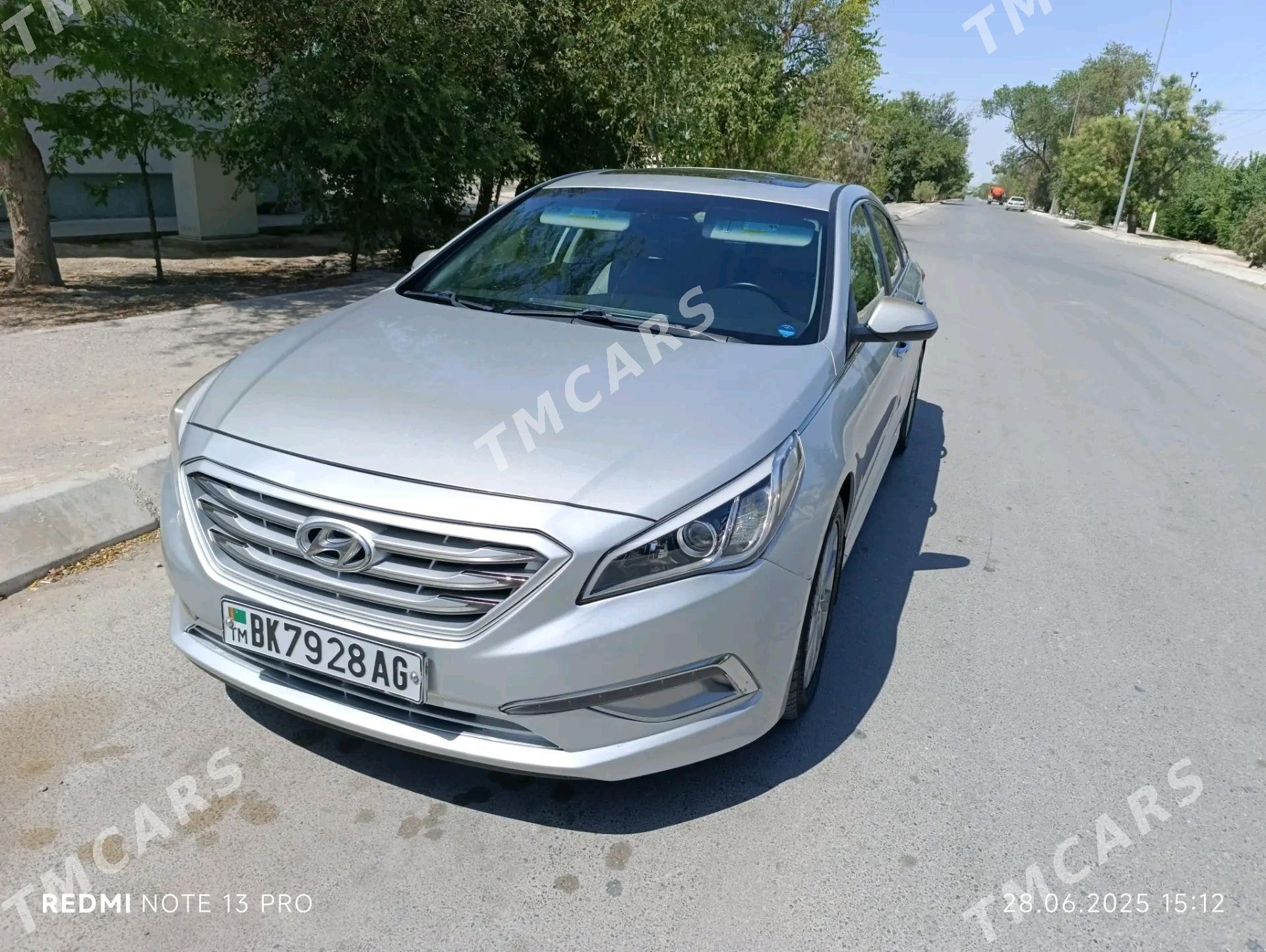 Hyundai Sonata 2016 - 200 000 TMT - Ашхабад - img 5