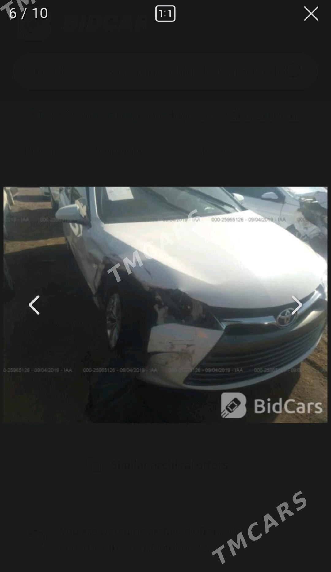 Toyota Camry 2016 - 250 000 TMT - 30 мкр - img 7