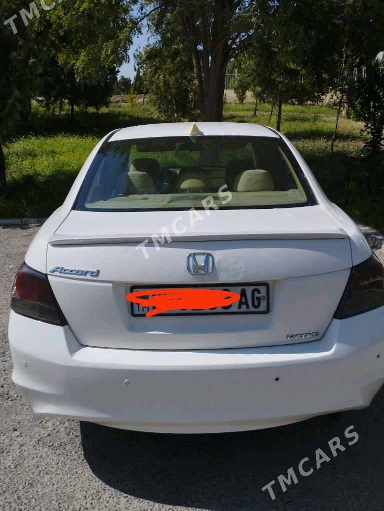 Honda Accord 2008 - 93 000 TMT - Нефтегаз (ул. Андалиб-Юбилейная) - img 5