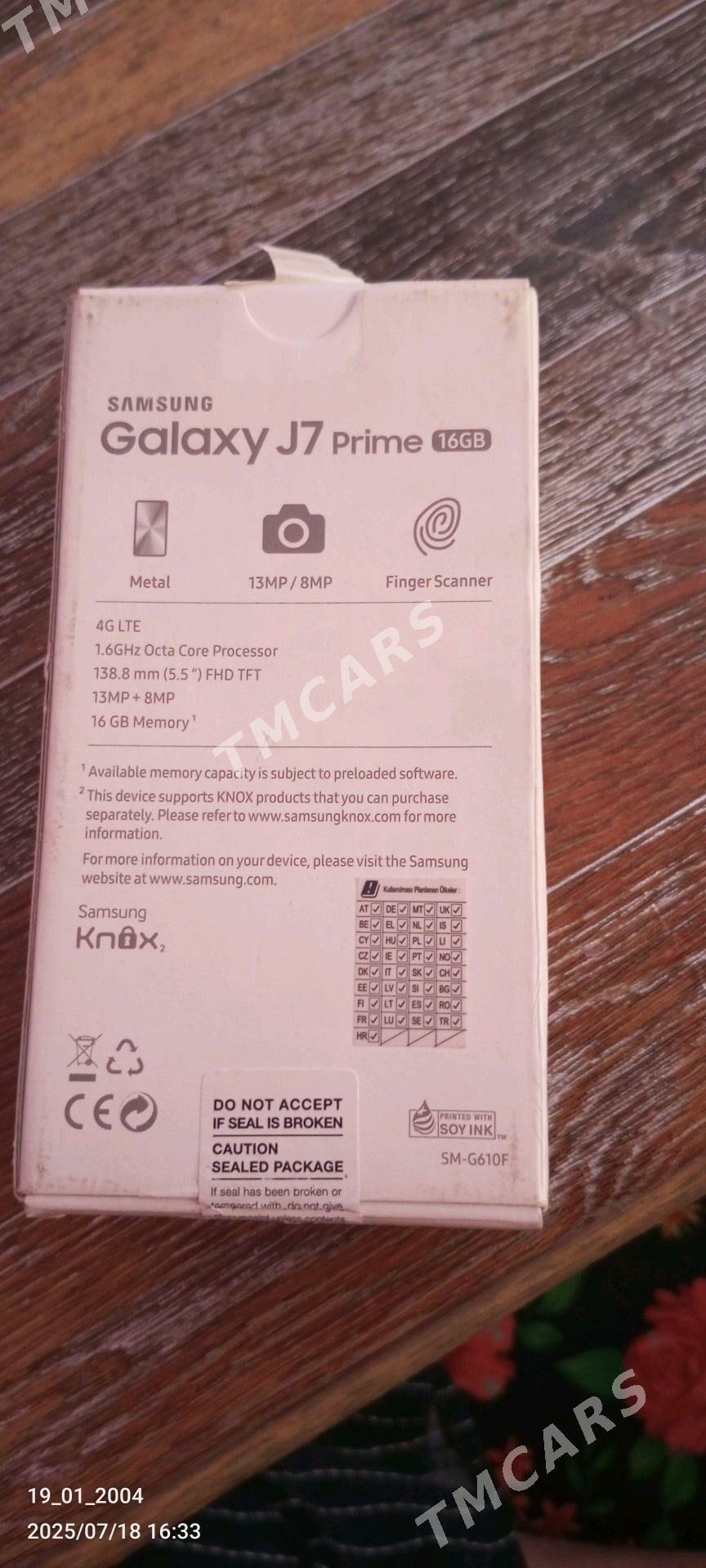 Samsung J7 Prime - Daşoguz - img 3