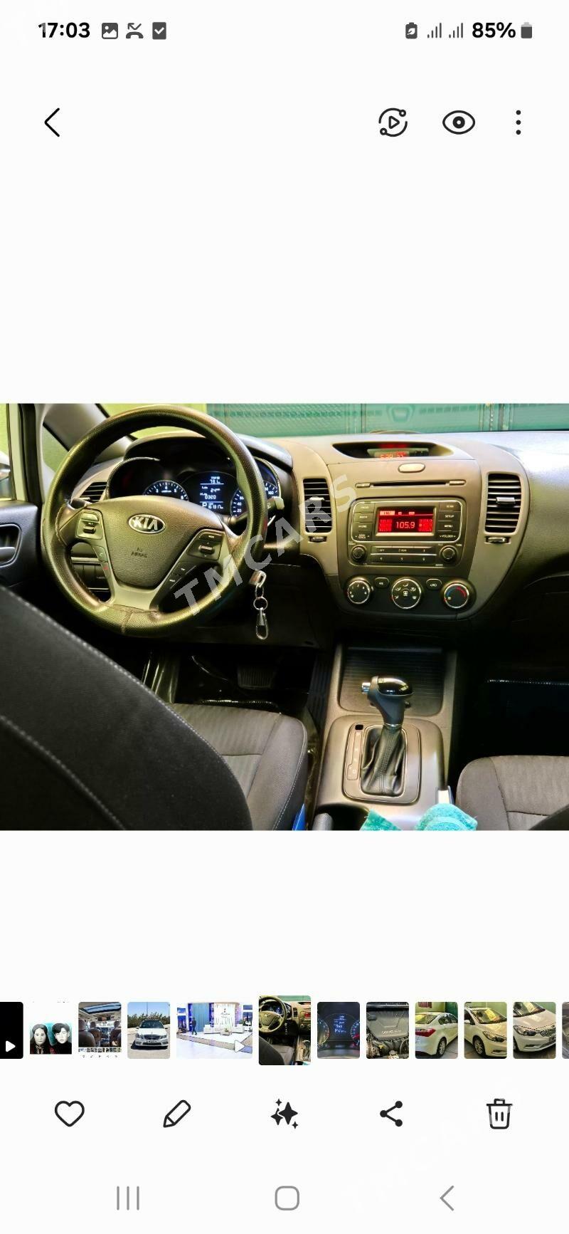 Kia Cerato 2016 - 170 000 TMT - Aşgabat - img 5