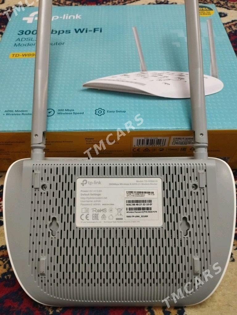 Wifi router Tp-link TD-W8961N - Büzmeýin GRES - img 3
