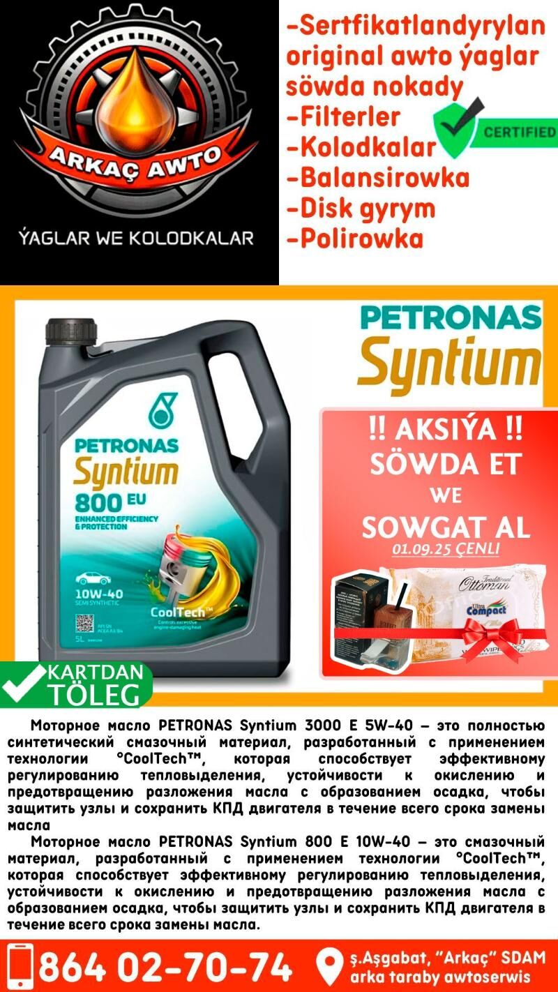 AKSIYA 🟠 PETRONAS MOTOR YAGLA - Aşgabat - img 4